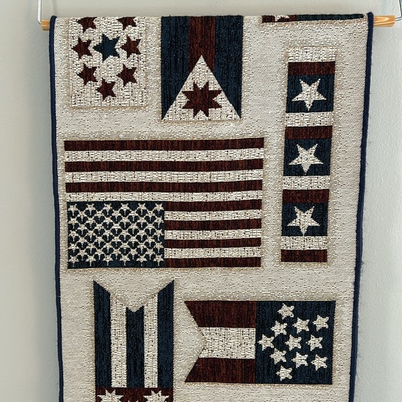 American Flag 🇺🇸 Table Runner 72” x 13” - Picture 3 of 7